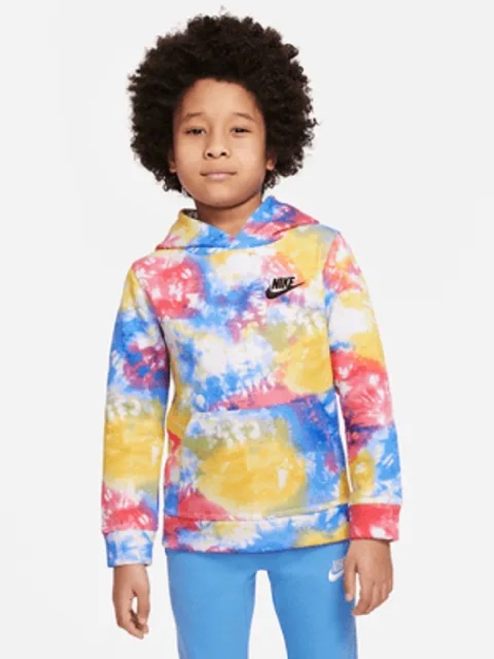 Nike Kids Club tye-dye Hoodie 4-5yrs